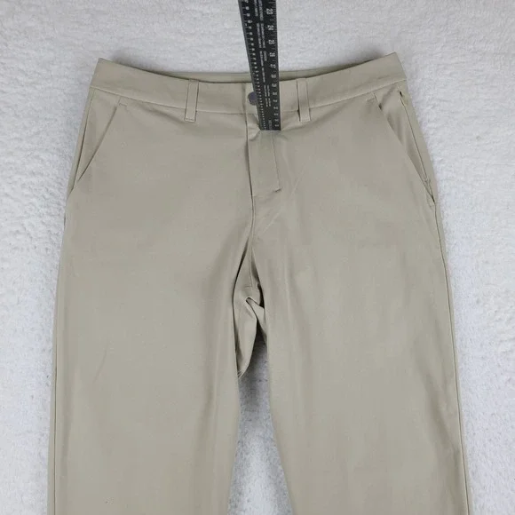 Lululemon Pants Mens 32x30 Beige Slim Activewear Performance Tech LM5AO5S *